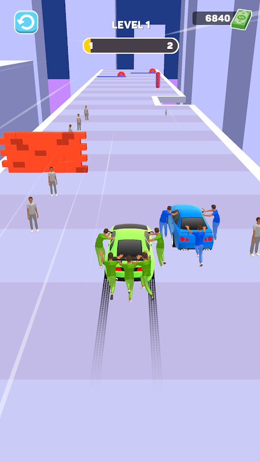 Crowd Car Push图2