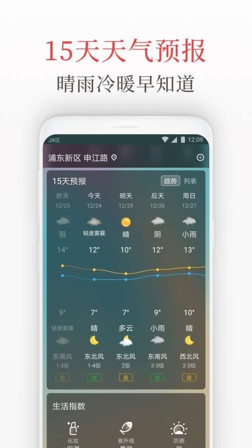 天气预报管家app图1