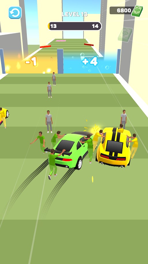 Crowd Car Push图3
