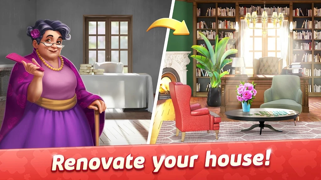 拼图家居设计(Jigsaw Puzzle Home design game)截图1