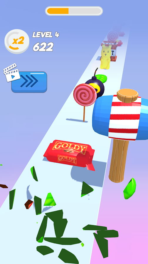 锤子砸砸砸(Perfect Smash 3D)截图1