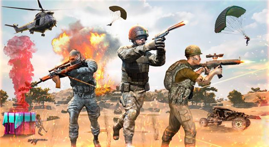 FPS突击队射击(FPS Commando Shooting Games)截图1