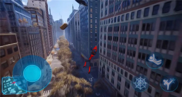 Flying Spider Stickman Hero