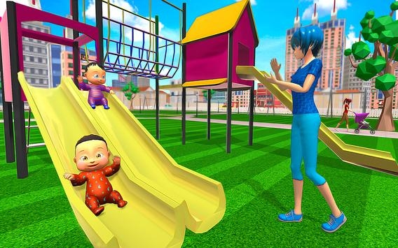 双胞胎妈妈模拟器3D(Anime Twin Mother)截图2