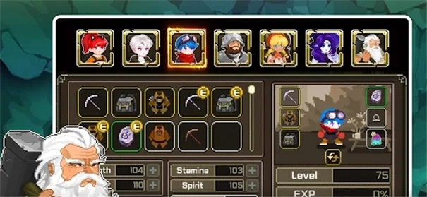 矿山猎人像素RPG截图1
