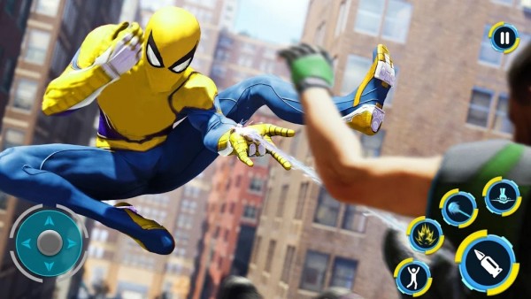 蜘蛛侠帮派决斗3D(Spider Super Hero Gangster 3D)截图1