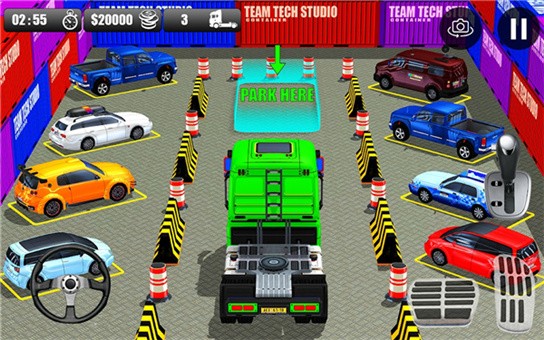 重型卡车模拟器停车(Truck Parking and Driving Game)截图3