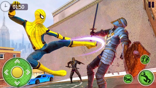 蜘蛛侠帮派决斗3D(Spider Super Hero Gangster 3D)