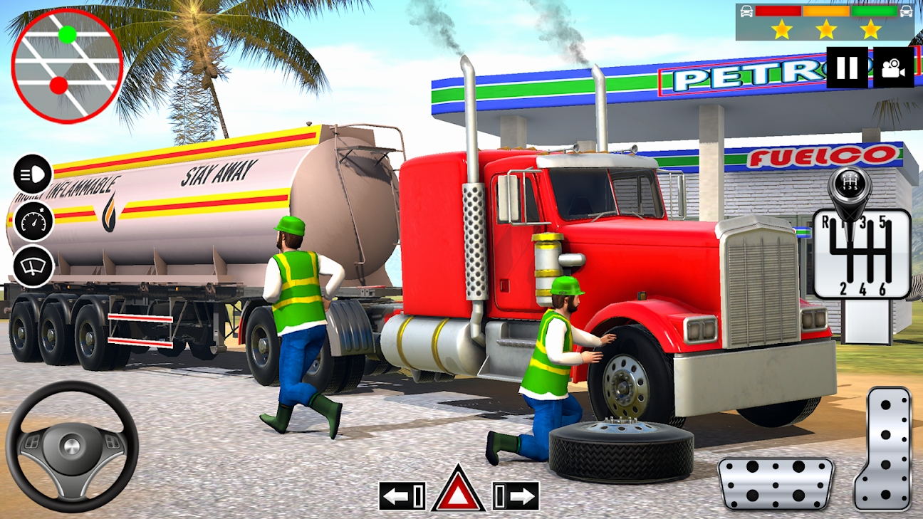 石油货运车模拟器(Oil Tanker Truck Driver 3D - Free Truck Games 2019)