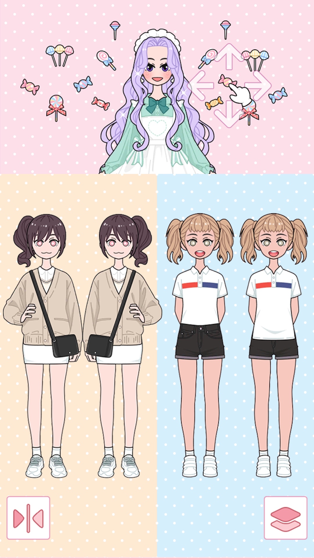 我的涂画世界少女换装图1
