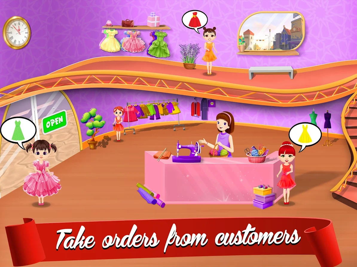 可爱服装店(Cute Dress Maker Shop)