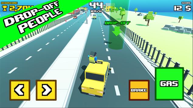 出租车疯狂之路(Crazy Road Taxi Madness)