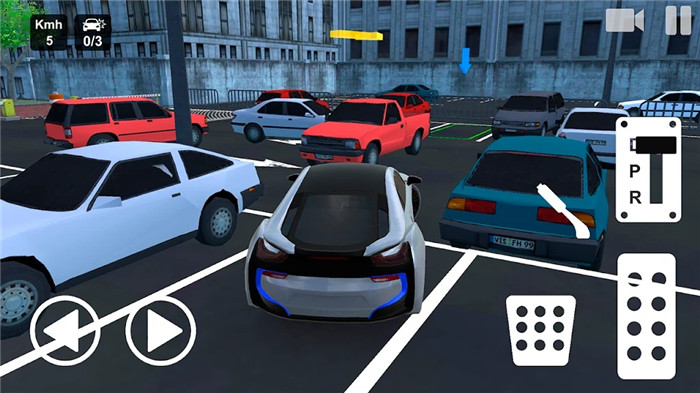 市中心真正的停车场3D(Real Car parking 3D Downtown)-2