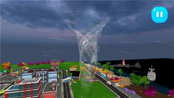 Tornado Rain and Thunder