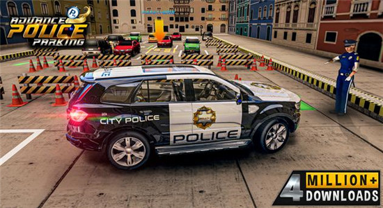 先进的警车停车场(Advance Police Parking)