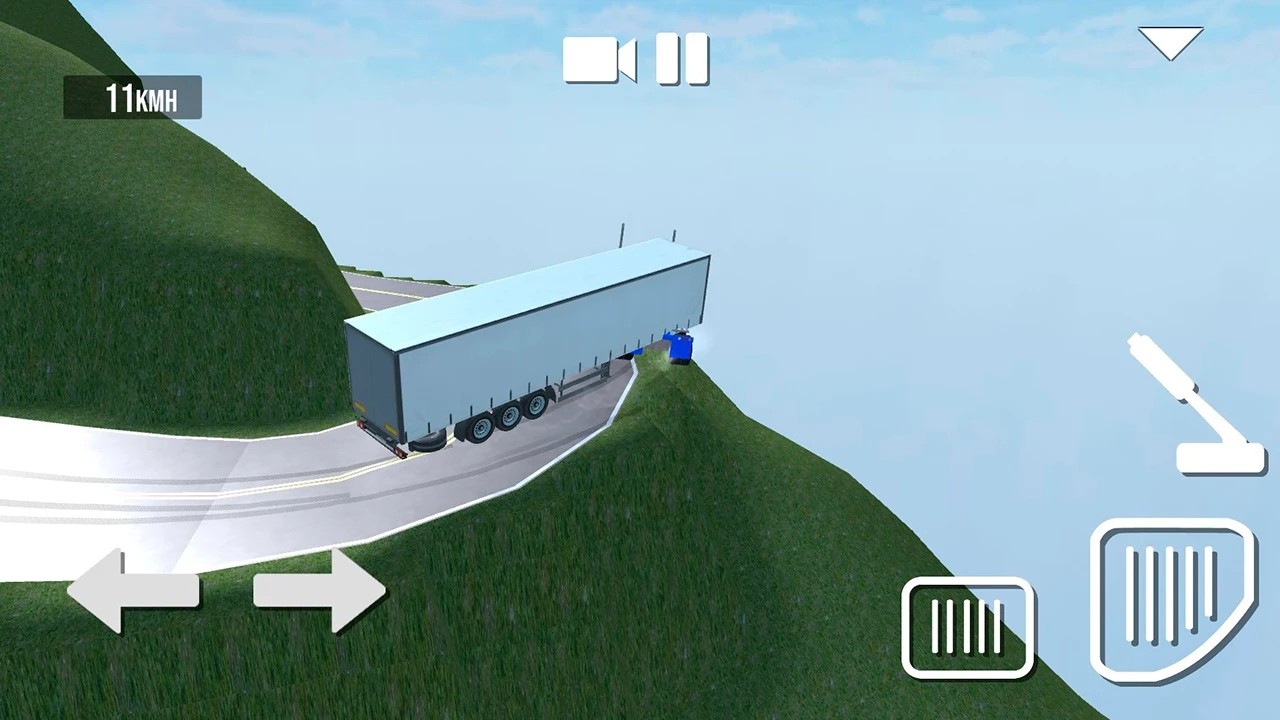 Cargo Truck Mountain Traffic图2