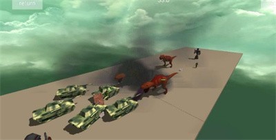 坦克大战暴龙(Tank Vs T-rex)图2