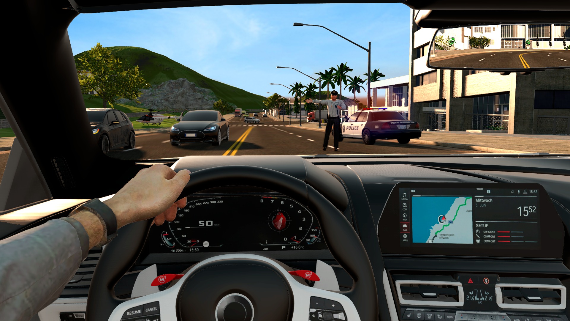 宝马驾驶竞赛模拟器(Car Driving 2022)截图1