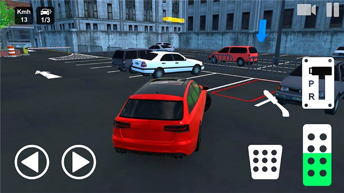 市中心真正的停车场3D(Real Car parking 3D Downtown)-0