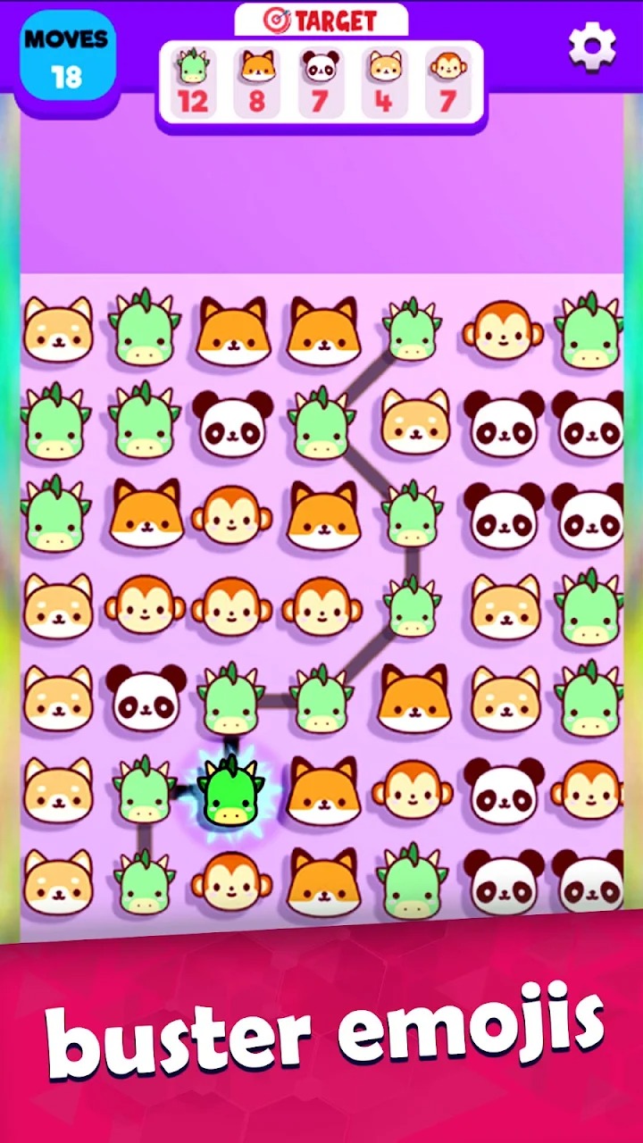 表情包连接(Line Up All Connect Emojis)截图3
