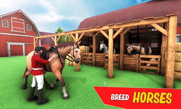 骑马马术跳台(Mounted Horse Riding Show Jump)截图1