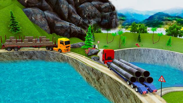 卡车司机越野货运3D(Truck Driver Off Road Cargo 3D)-1
