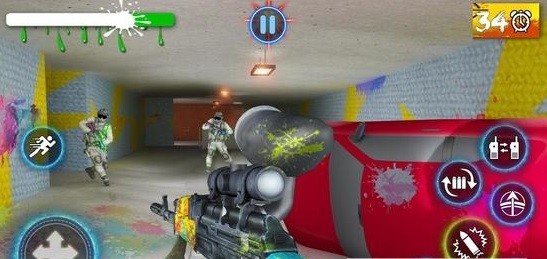 彩弹射击竞技场射击(PaintBall Battle)图3