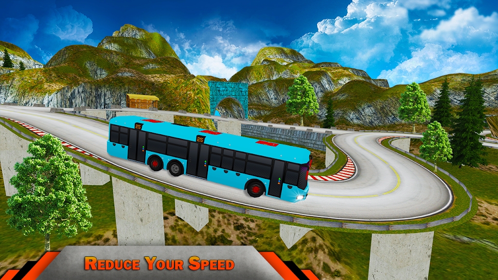 巴士停车3D模拟(Modern Tourist Bus parking 3D Game)