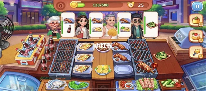 烹饪经营类游戏