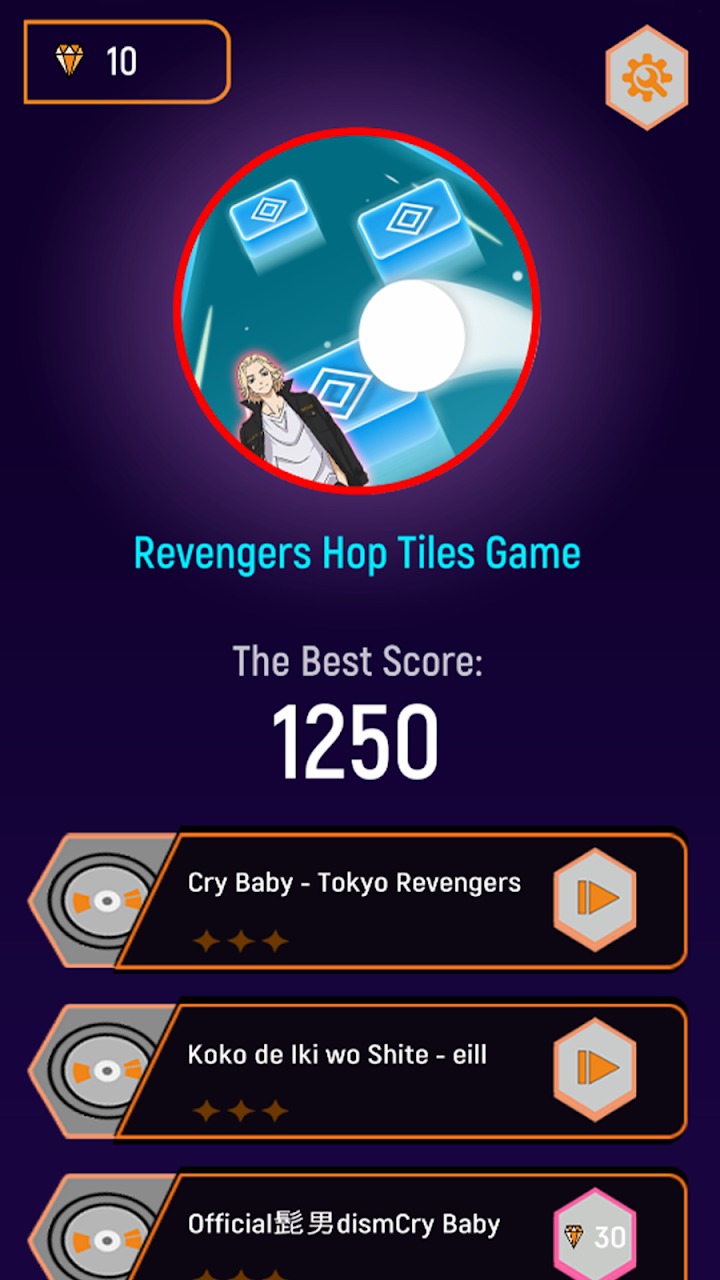 Anime Revengers Rush hop Tiles图1