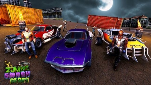 僵尸粉碎破坏车辆(Zombie Smash Derby)截图3