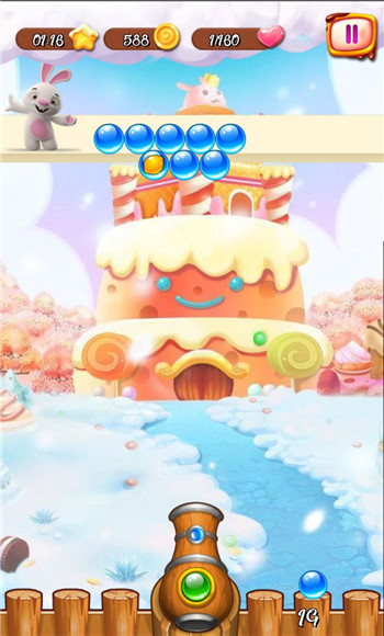 兔子泡泡射手(Rebbit Bubble Shooter)