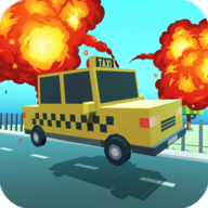 出租车疯狂之路(Crazy Road Taxi Madness)