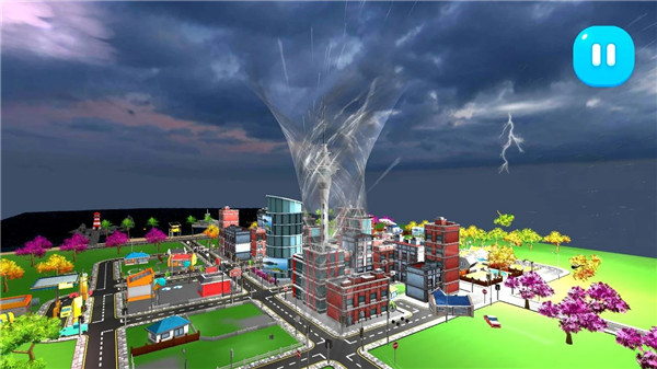Tornado Rain and Thunder
