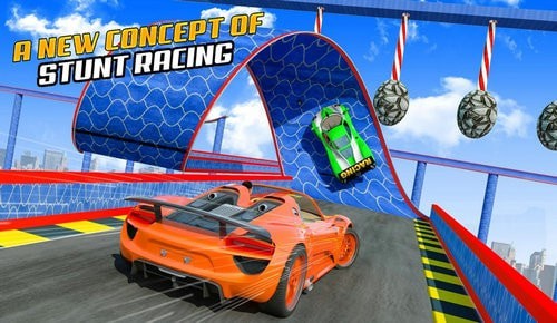超级英雄GT赛车特技(Ramp Stunt Car)-2