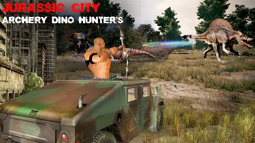 城市恐龙射箭(City Dinosaur Archery Hunting)截图3