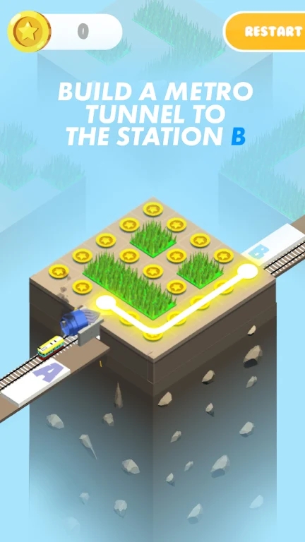 挖条铁路(Subway Puzzle)