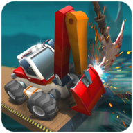 巨型坡道重型挖掘机驾驶(Mega Ramp Excavator Stunts Sim)