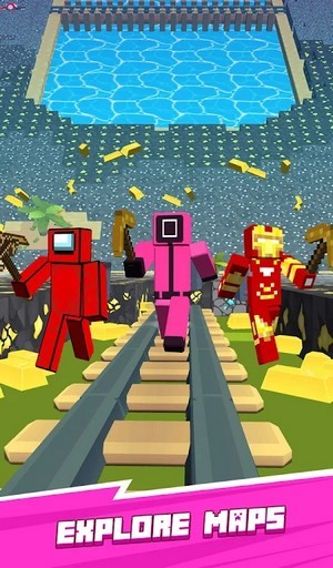 工艺矿工石块世界(Craft Miner Stone Block World)