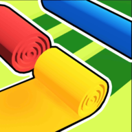 彩色的滚筒毯(Color Roller)