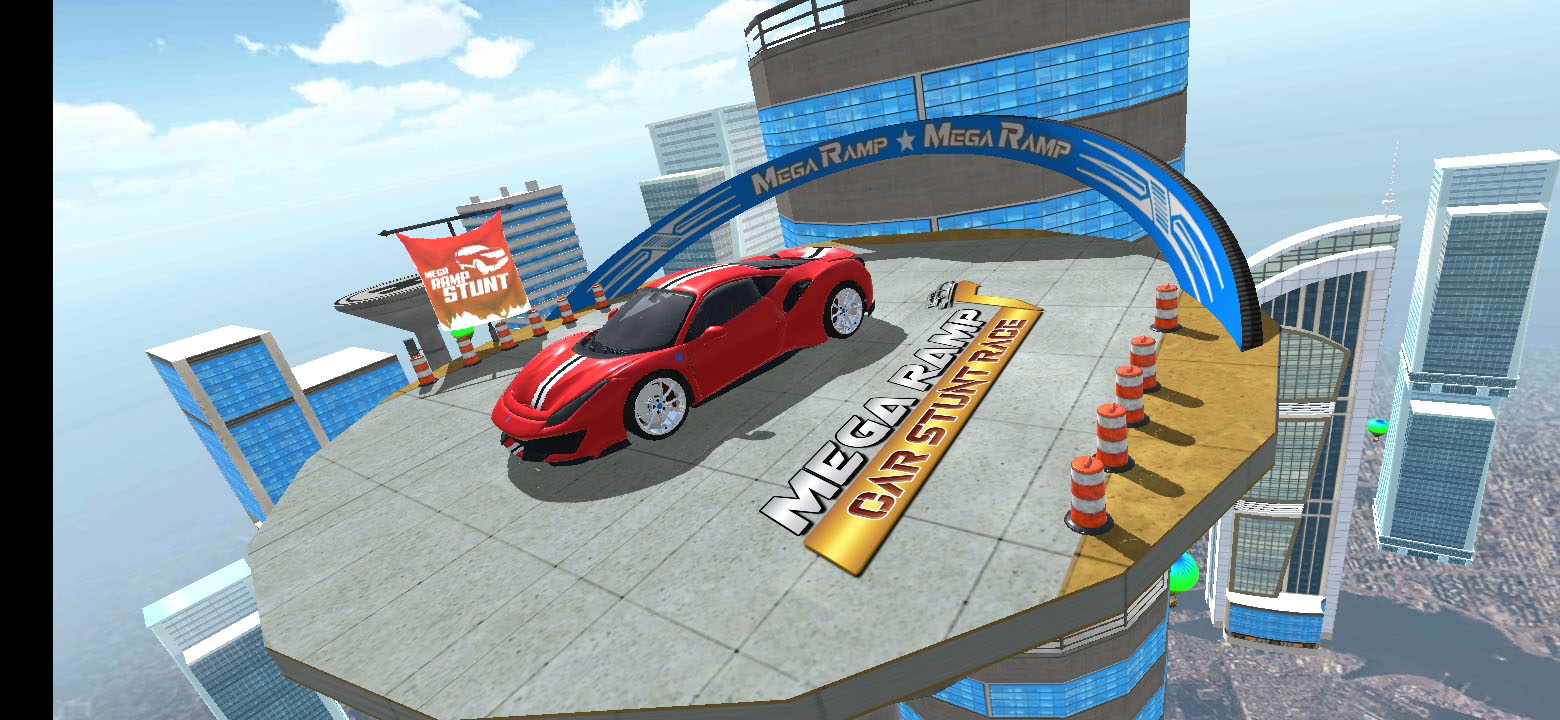 大坡道汽车特技驾驶(Mega Ramp Car Stunt Driving)截图2