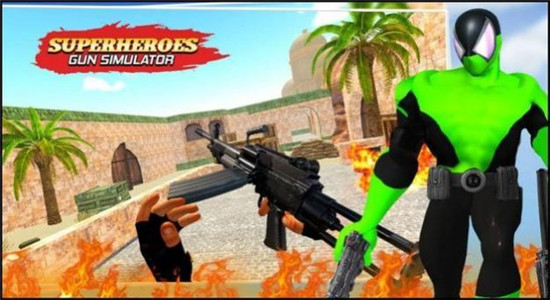 超级英雄枪械模拟器(Superheroes gun simulator)