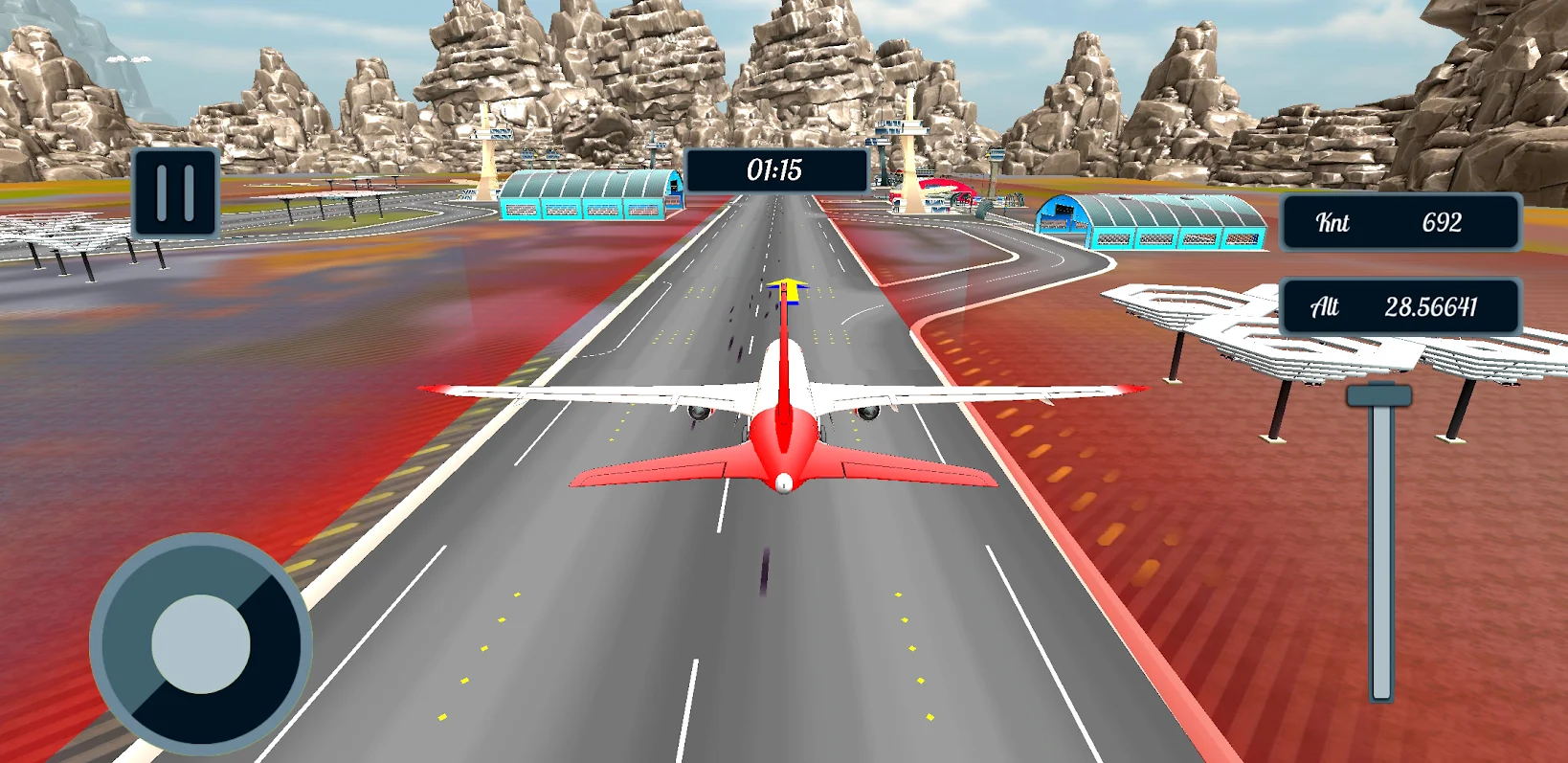 飞行着陆驾驶(Plane Landing Simulator 2021 - City Airport Game)截图3
