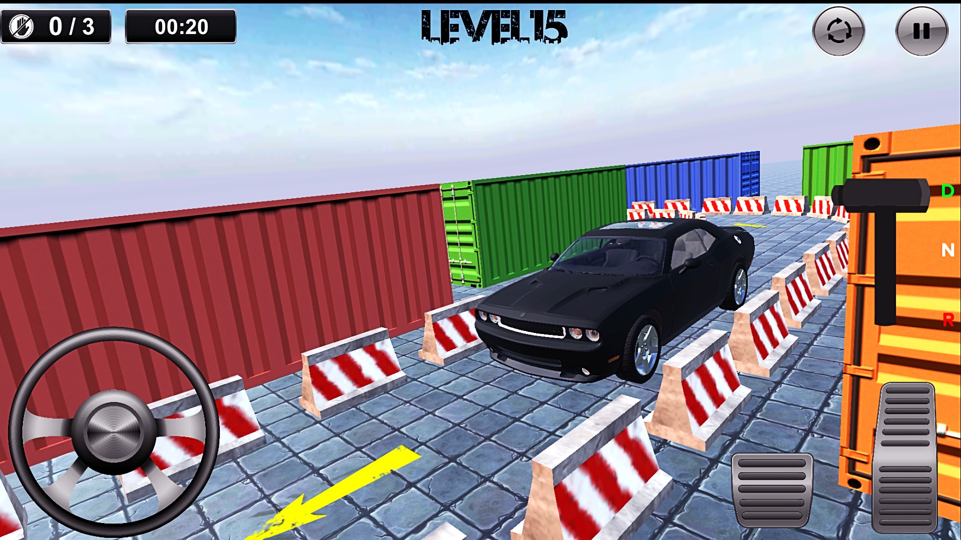 大型停车场模拟器(Best Car Parking Pro)-2