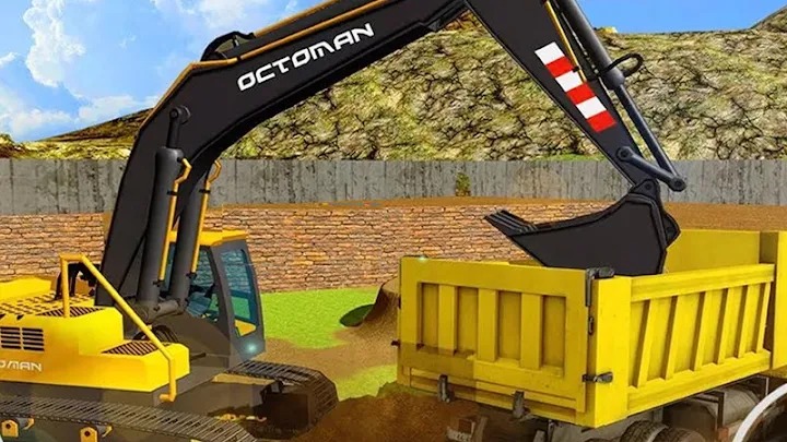 挖掘机起重机模拟(Excavator Simulation Games)-0