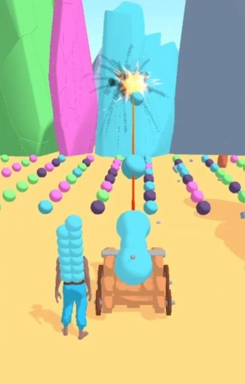 捡炮弹竞赛(Cannonball Race)