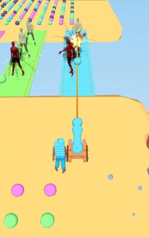 捡炮弹竞赛(Cannonball Race)