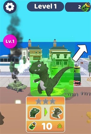 哥斯拉拆房子(Kaiju Raid)图1