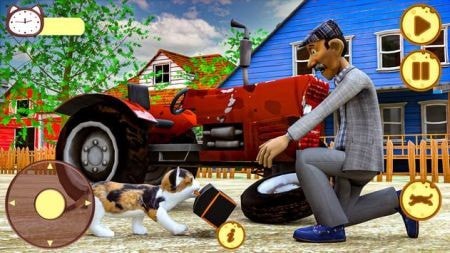 可爱的猫模拟器(Cute Cat Simulator Games Free Family Pet Kitten)