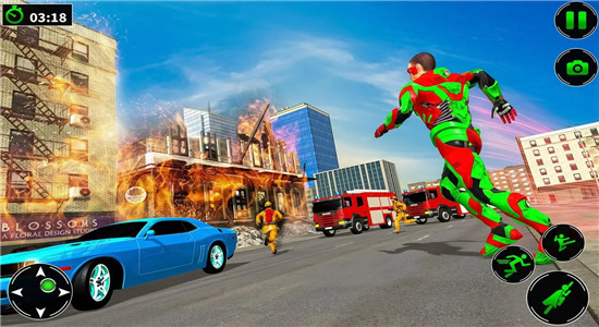 英雄模拟器城市救援(Light Hero Speed Robot Rescue Mission)
